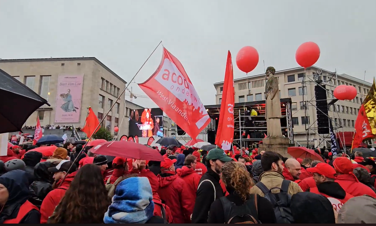 Speeches Nationale ABVV-FGTB betoging tegen Arizona (Brussel 9/10/2026)