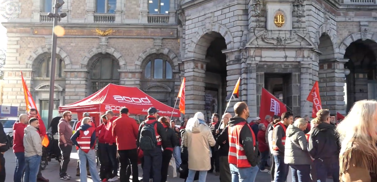 ACOD stakingspiket Antwerpen/ Nationale stakingsdag openbare diensten (12/10/2026)